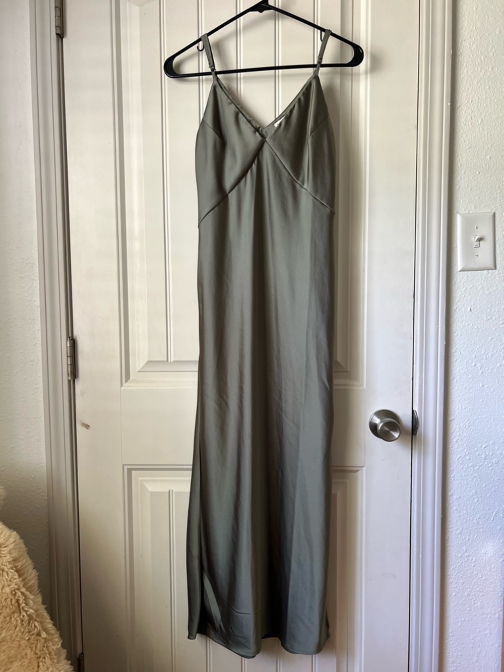 A new day Olive Slip Maxi Dress